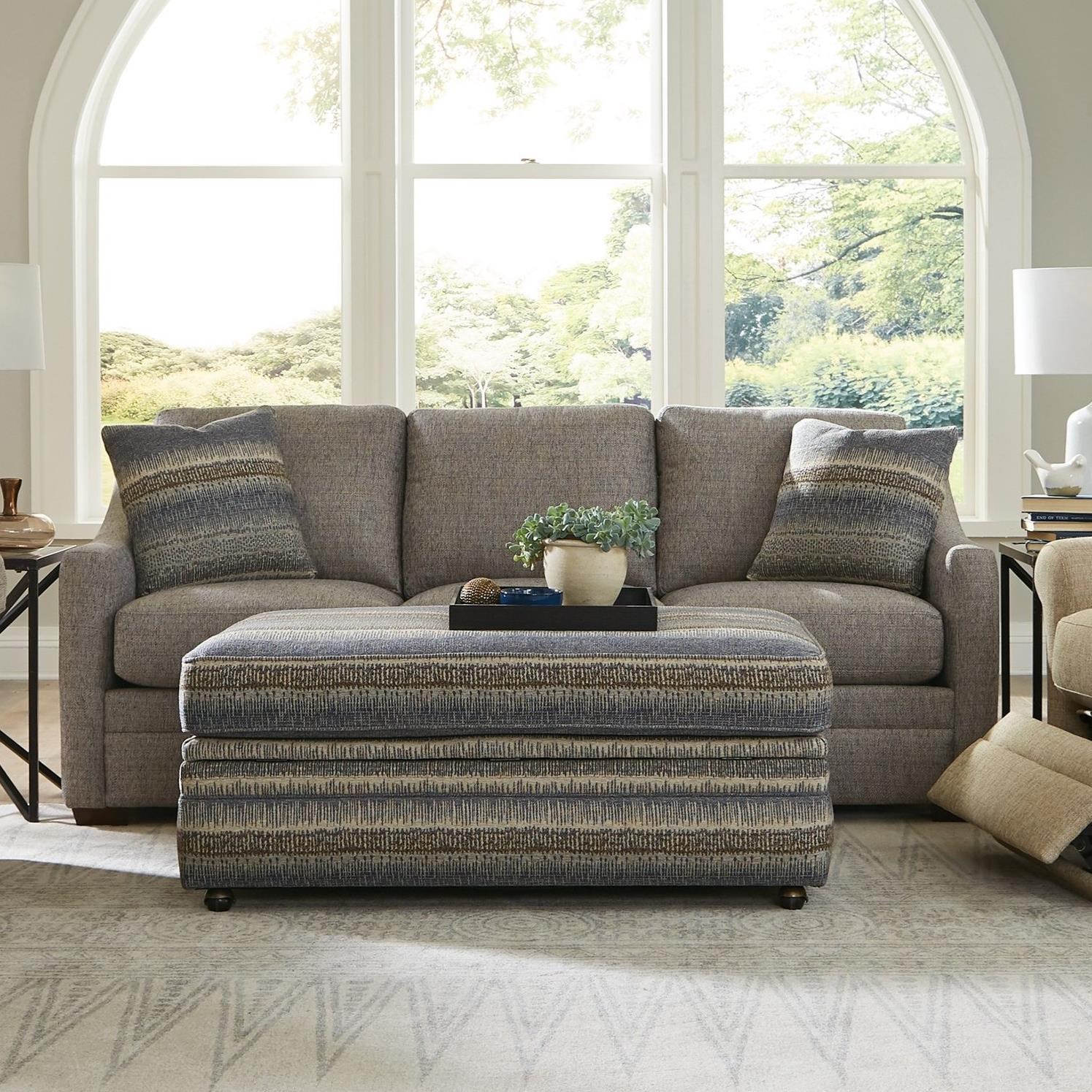 Shallow seat outlet depth sofa